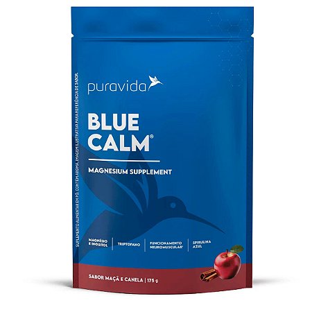BLUE CALM MAGNESIUM SUPPLEMENT SABOR MAÇÃ E CANELA 175G
