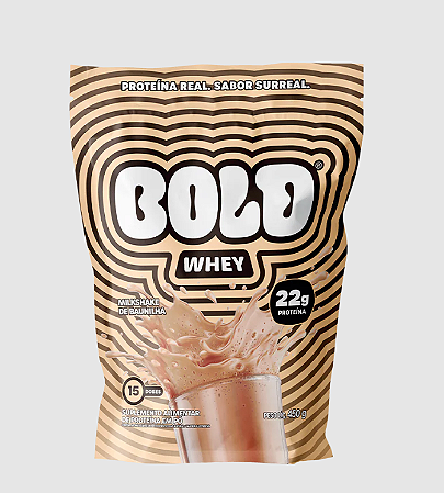 BOLD WHEY MILKSHAKE DE BAUNILHA 450g