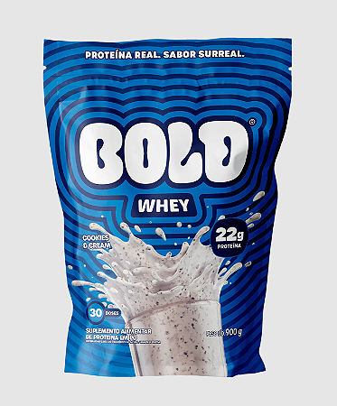 BOLD WHEY COOKIES & CREAM 900g