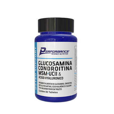 GLUCOSAMINA CONDROITIN MSM UC-II & ÁCIDO HIALURÔNICO – 90 TAB