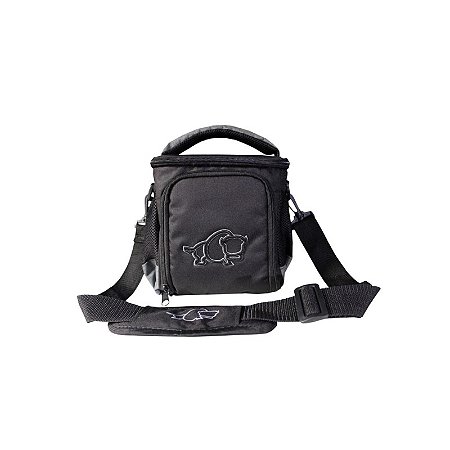 BOLSA TÉRMICA NEW BIZON PRETA/CINZA