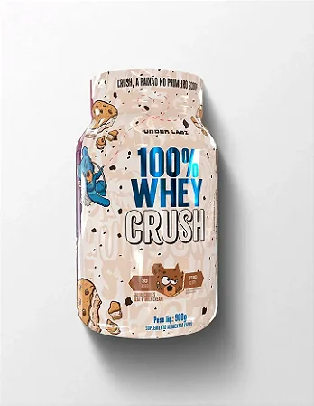 100% WHEY CRUSH CONCENTRADA 900G COOKIES