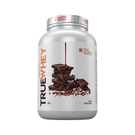 TRUE WHEY PROTEIN - DARK CHOCOLATE - 837G - TRUE SOURCE