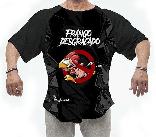 CAMISA MORCEGÃO OLD SCHOOL FRANGO DESGRAÇADO TAM GG