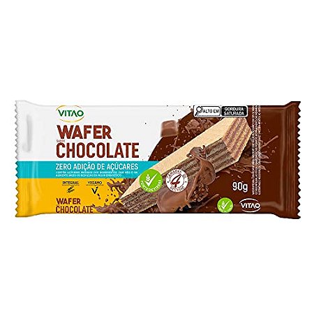 WAFER INTEGRAL CHOCOLATE ZERO 90G VITAO