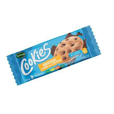 COOKIES SEM GLÚTEN ORIGINAL 60G VITAO