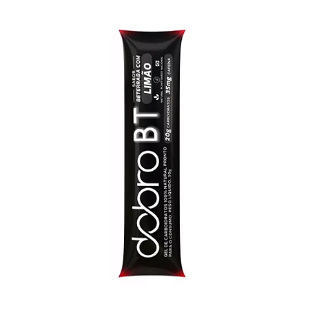 DOBRO BT GEL BETERRABA LIMÃO COM CAFEÍNA UNIDADE 30G