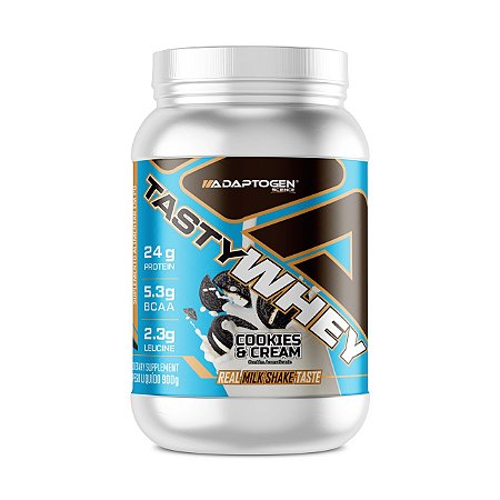 TASTY WHEY 900G COOKIES & CREAM ADAPTOGEN