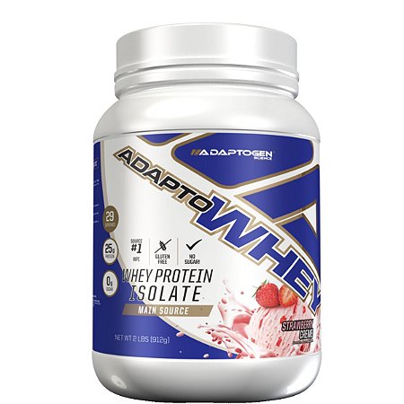ADAPTO WHEY STRAWBERRY 2LBS ADAPTOGEN