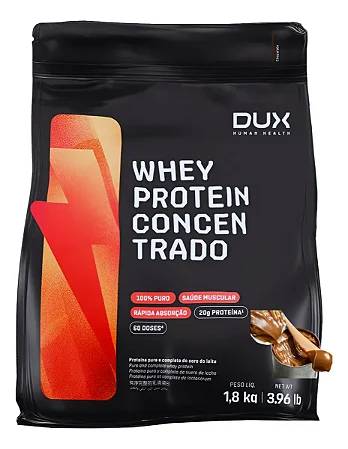 WHEY PROTEIN CONCENTRADO DOCE DE LEITE DUX NUTRITION - REFIL 1800G