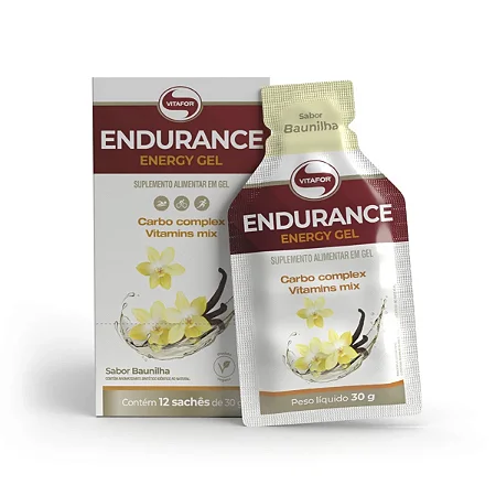 ENDURANCE ENERGY GEL BAUNILHA 30G VITAFOR