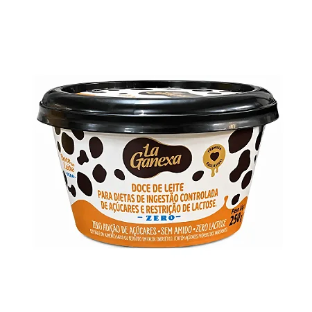 DOCE DE LEITE ZERO 250G LA GANEXA