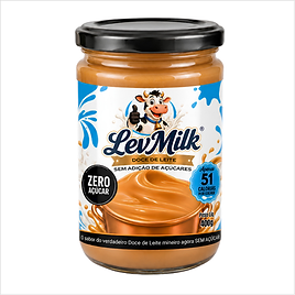 LEV MILK DOCE DE LEITE ZERO AÇÚCAR 400G PUROLABZ