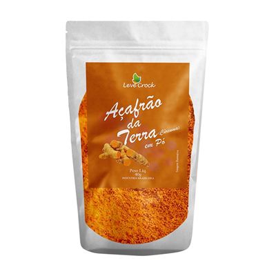 AÇAFRÃO DA TERRA 40G LEVECROCK