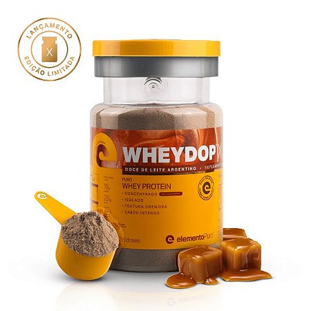 WHEYDOP X DOCE DE LEITE ARGENTINO 900G EDIÇÃO LIMITADA