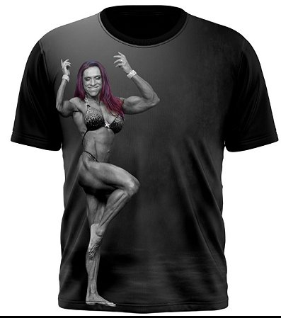 T-SHIRT PRETA VOU MATAR UM - FOTO EM PÉ TAM XGG