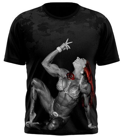 T-SHIRT PRETA VOU MATAR UM - FOTO SENTADA TAM GG