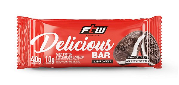 FTW DELICIOUS BAR 40G COOKIES
