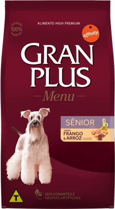Ração GranPlus Menu Cão Sênior Sabor Frango & Arroz