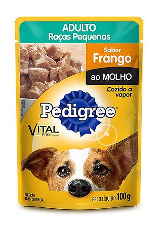 Sachê Pedigree Cães Adulto Raças Pequenas