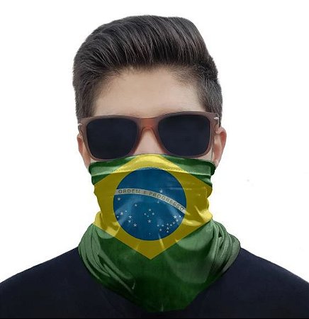 Máscara Bandana Brasil
