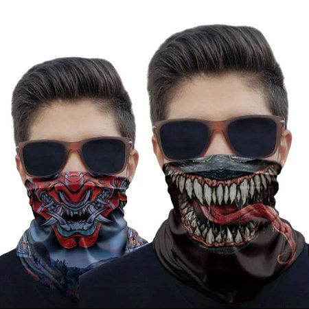 Kit 2 Máscaras Venom e Samurai 2