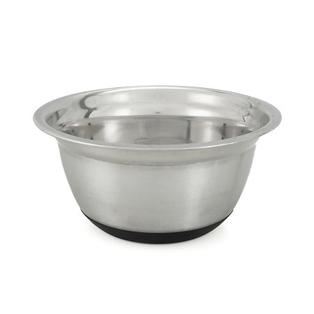 Tigela Bowl 22x11cm Aço Inox Base Silicone Multiuso Preparacao Cozinha Profissional