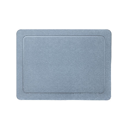 Escorredor de Louça em Diatomita 40x30x3cm Cinza Claro Impermeável Rápida Absorção Secagem Eficiente