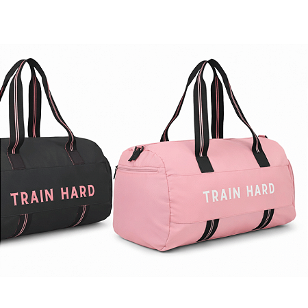 Bolsa Esportiva Mala Academia Viagem Fitness 43x26cm Feminina Poliester