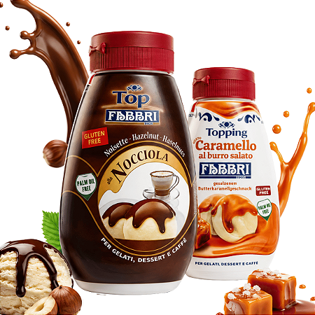Cobertura Calda Para Sorvete Sobremesa Fabbri 225g Italiana Premium