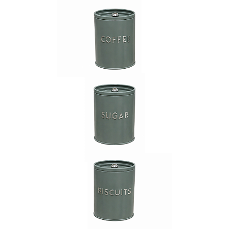 Porta Mantimento Aço Galvanizado Redondo 11 x 13cm  Premium Verde Escuro