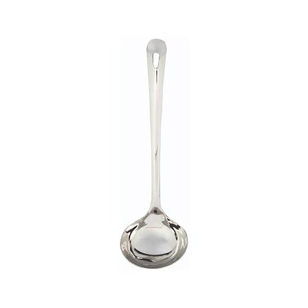 Concha Para Feijão Molhos Cremes Sopas Utensílio de Cozinha em Aço Inoxidável 30 x 8,5 cm