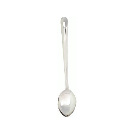 Colher de Arroz em Aço Inoxidavel Grande 33 x 6,5 cm Utensilio de Cozinha Servir e Preparar