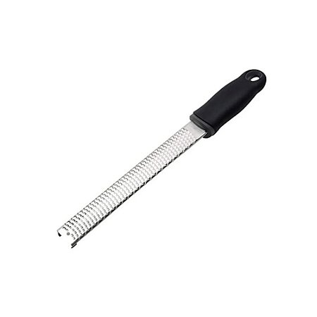 Ralador Zester em Aço Inox Manual Profissional Raspinha de Limão Citricos Cozinha Completa Utensilio