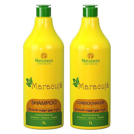 Maracujá - Shampoo e Condicionador 1L - Natureza Cosméticos