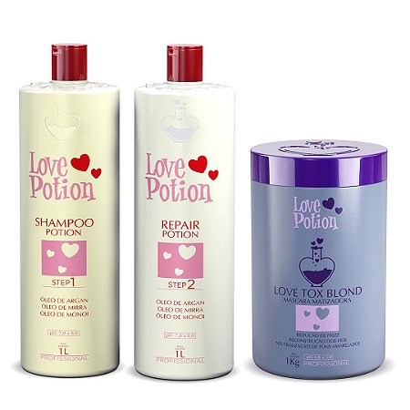 Kit Love Potion Repair + Love Tox Blond - Love Potion