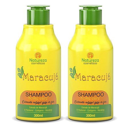 2 Shampoos Home Care - Maracujá - Natureza Cosméticos
