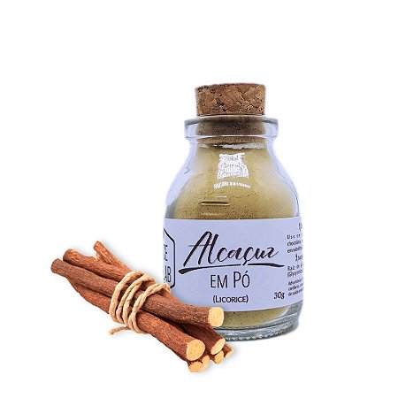 Alcaçuz em Pó - Licorice 30g | 60g