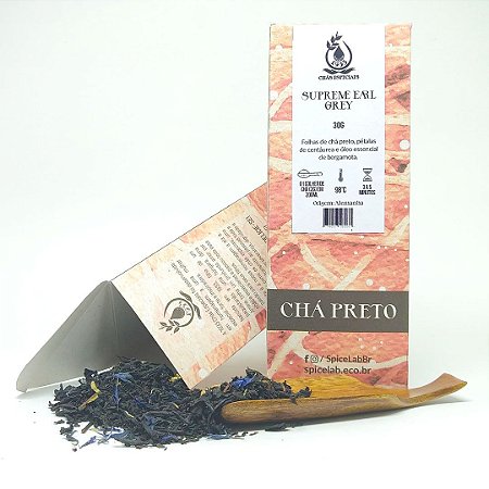 Chá Preto Supreme Earl Grey 30g | 60g