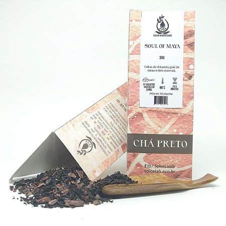 Chá Preto Soul of Maya 30g | 60g