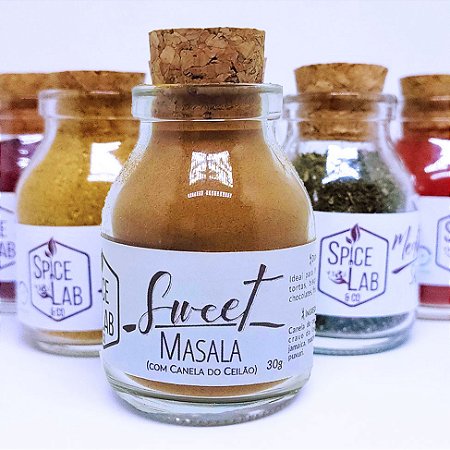 Sweet Masala com Canela do Ceilão 30g | 60g