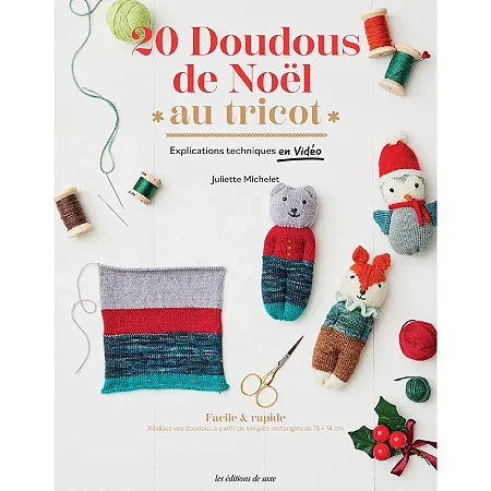 20 doudous de Noël au tricot