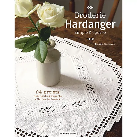 Broderie Hardanger simple et épurée