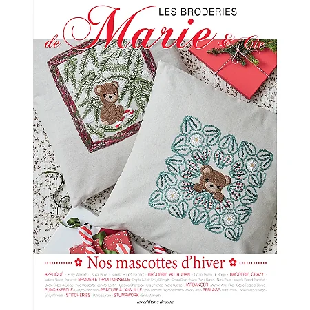 Les broderies de Marie No 24 - Nos mascottes d'hiver
