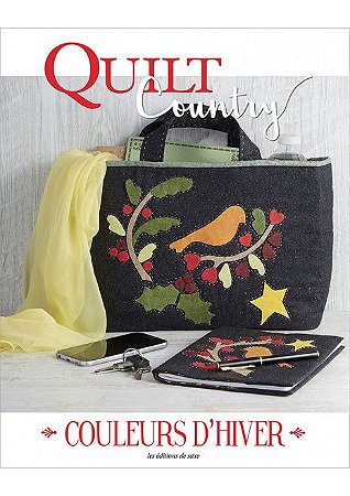 QUILT COUNTRY N° 63 - COULEURS D'HIVER