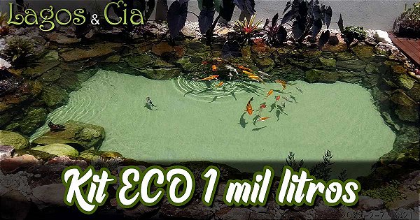 Kit ECO para lagos de até 1000 litros (127v)
