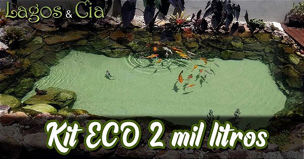 Kit ECO para lagos de até 2000 litros (127v)
