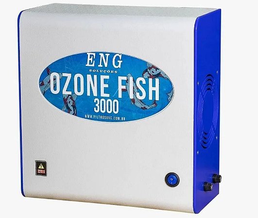Gerador de Ozônio Ozone Fish até 3.000 ENG 220v