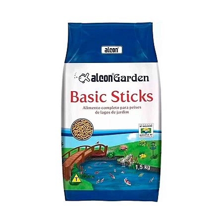 Ração Garden Basic Sticks Alcon 1,5kg