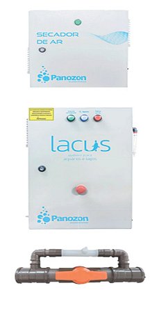 Gerador de Ozônio Lacus Standart 400.000 Panozon Ocean Tech 220v com secador de ar